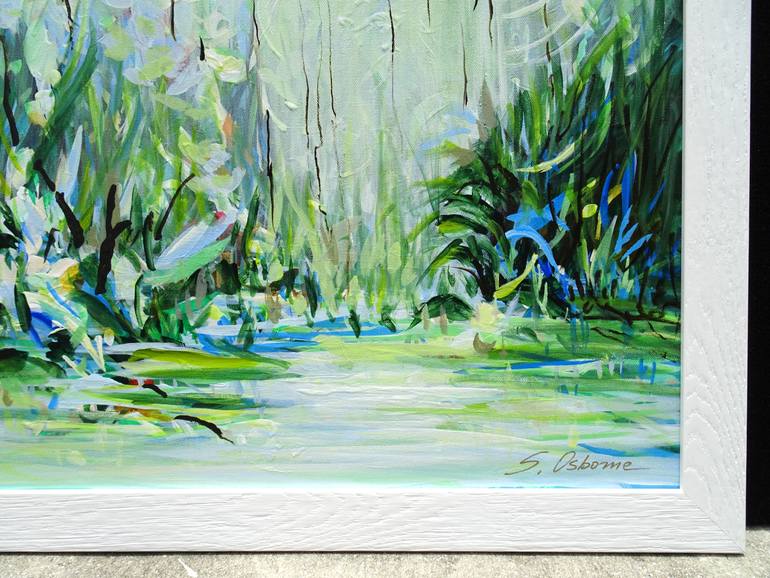 Original Abstract Landscape Painting by Sveta Osborne