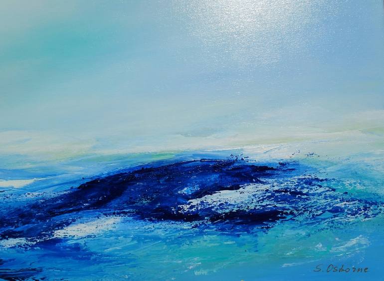 Original Beach Painting by Sveta Osborne