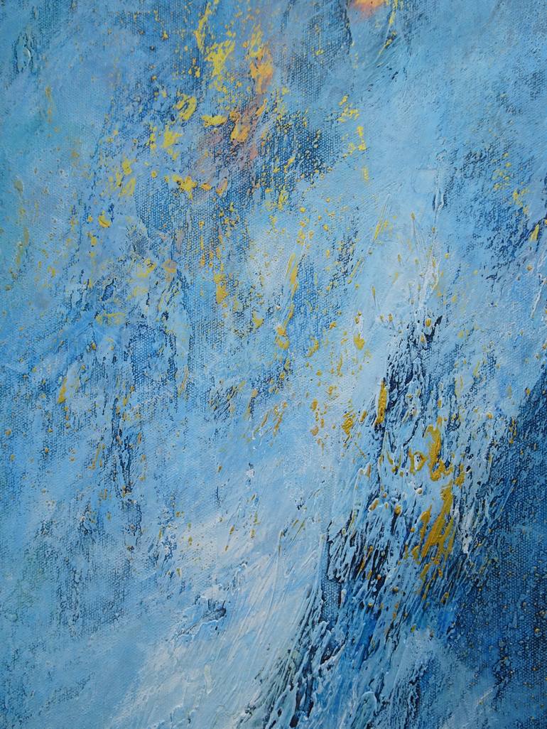 Original Abstract Seascape Painting by Sveta Osborne