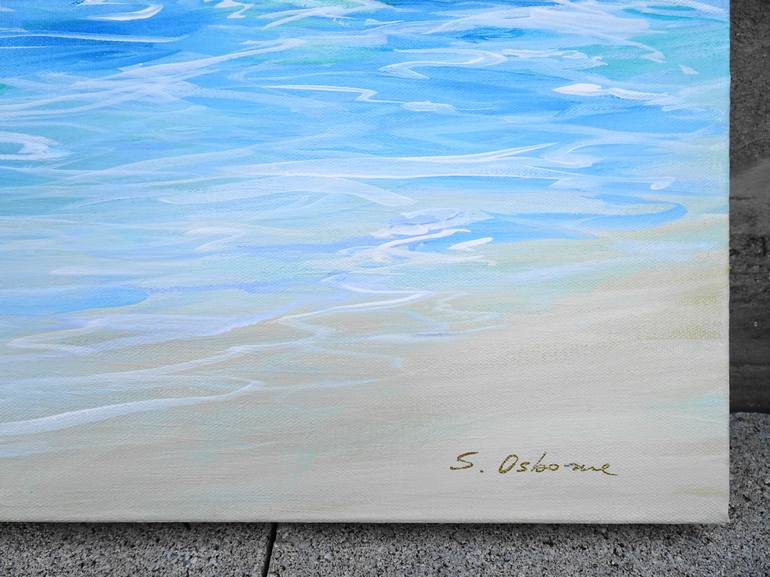 Original Abstract Expressionism Seascape Painting by Sveta Osborne