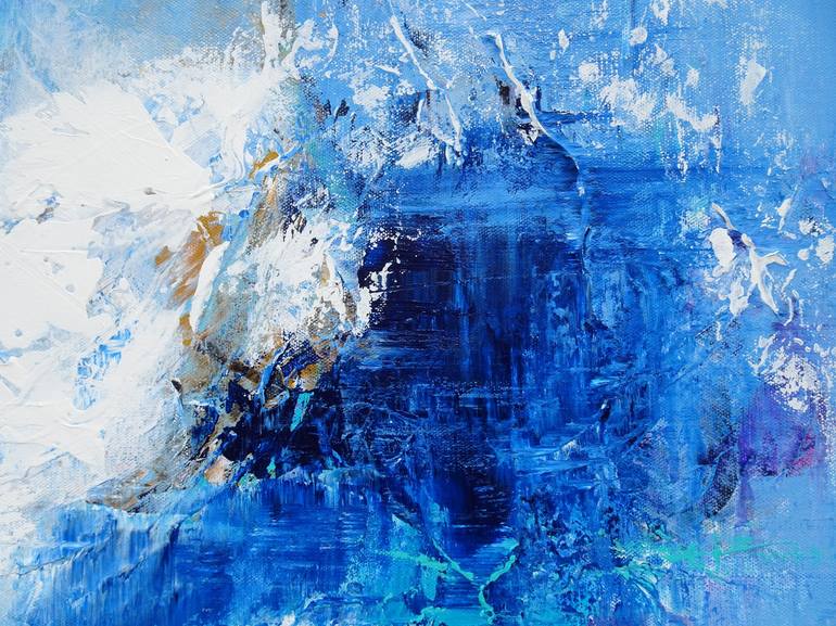 Original Abstract Expressionism Abstract Painting by Sveta Osborne