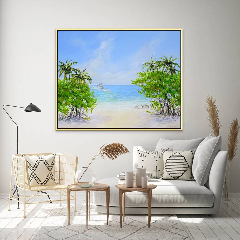 Original Seascape Painting by Sveta Osborne