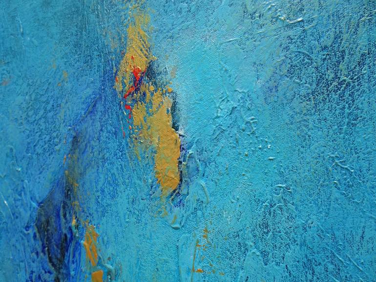 Original Abstract Expressionism Seascape Painting by Sveta Osborne