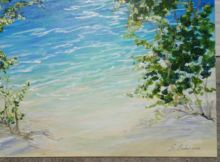 Original Impressionism Seascape Painting by Sveta Osborne