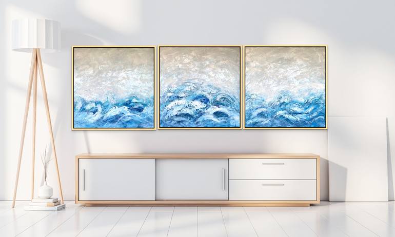 Original Seascape Painting by Sveta Osborne