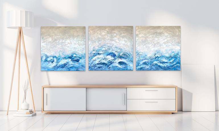 Original Seascape Painting by Sveta Osborne