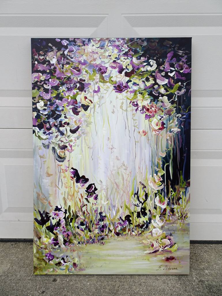 Original Abstract Expressionism Landscape Painting by Sveta Osborne