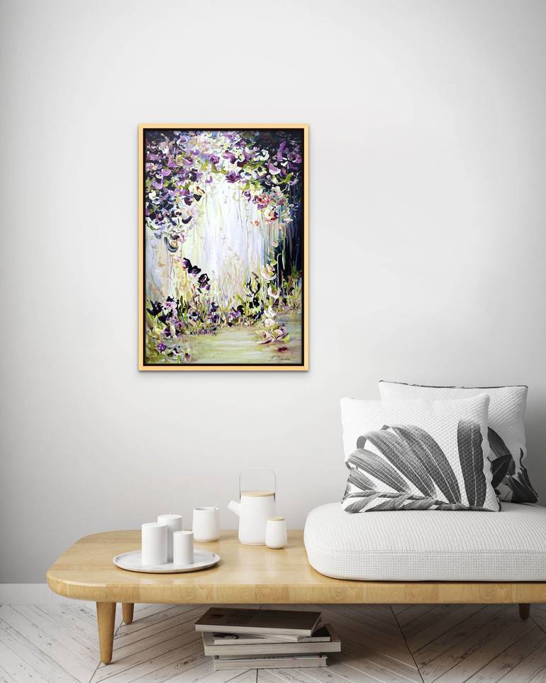Original Abstract Expressionism Landscape Painting by Sveta Osborne