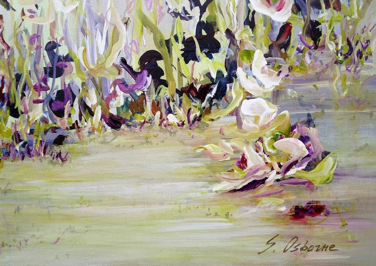 Original Abstract Expressionism Landscape Painting by Sveta Osborne