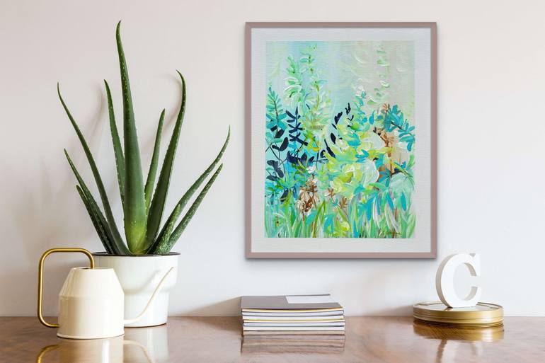 Original Floral Painting by Sveta Osborne