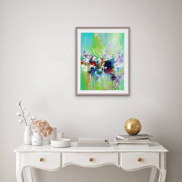 Original Floral Painting by Sveta Osborne