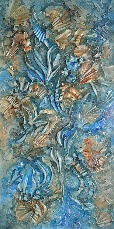Print of Abstract Expressionism Seascape Paintings by Sveta Osborne