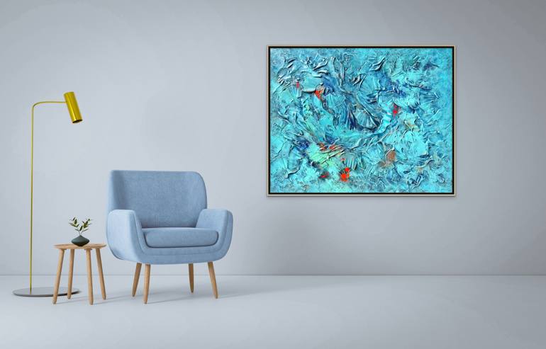 Original Abstract Expressionism Abstract Painting by Sveta Osborne