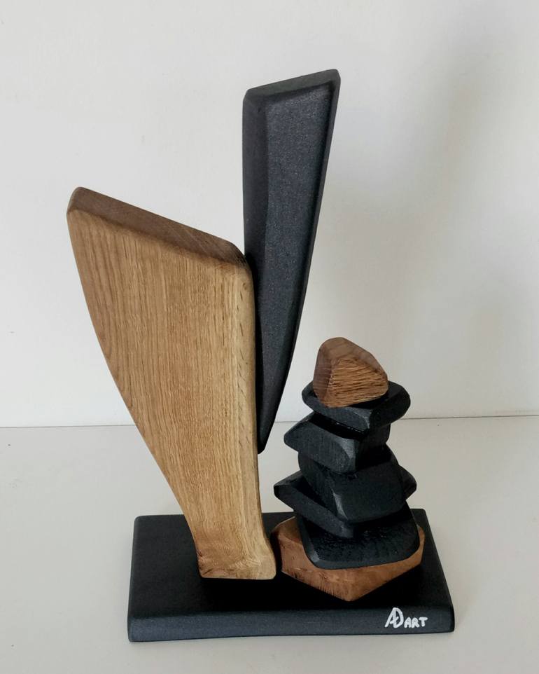 Original Abstract Sculpture by Anna e Daniele Beltrame - Sedie Rustiche di Beltrame Daniele snc