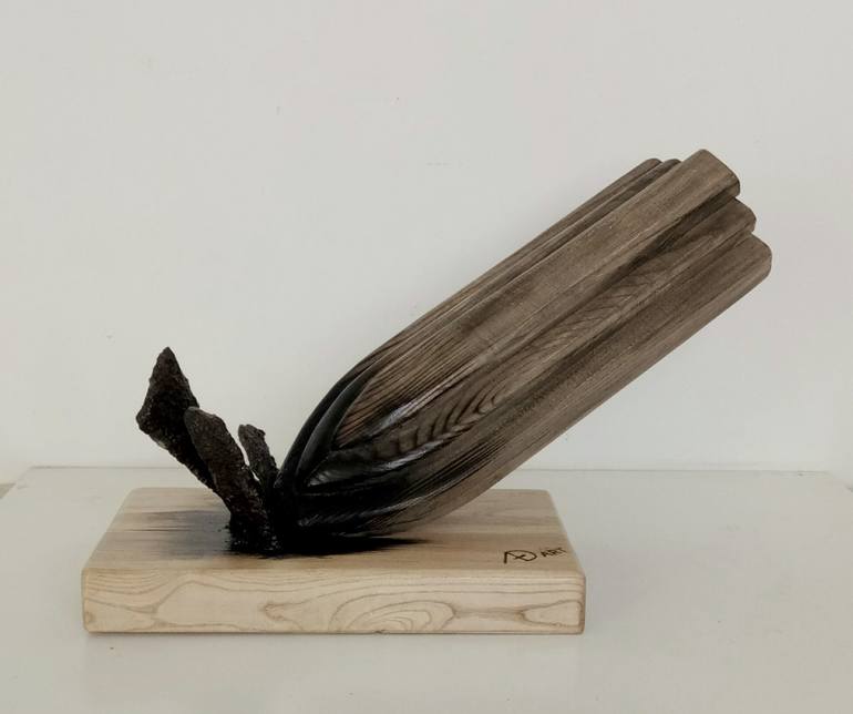 Original Contemporary Abstract Sculpture by Anna e Daniele Beltrame - Sedie Rustiche di Beltrame Daniele snc