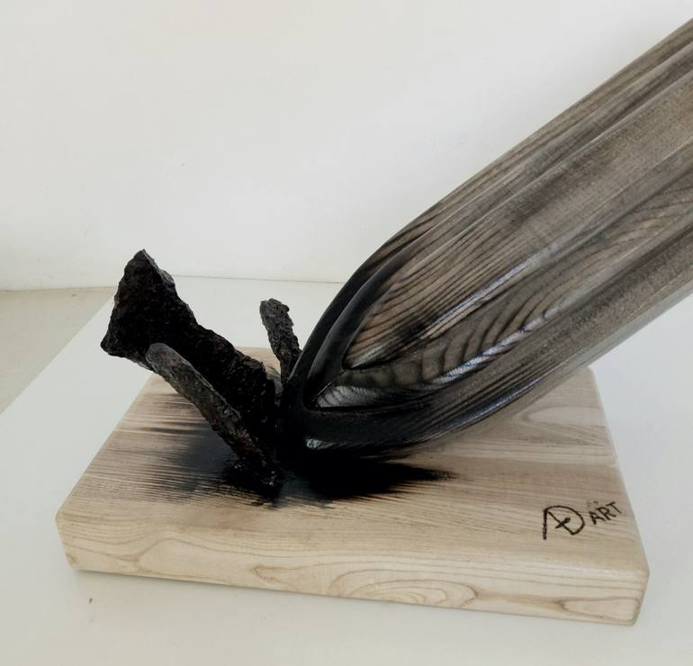 Original Contemporary Abstract Sculpture by Anna e Daniele Beltrame - Sedie Rustiche di Beltrame Daniele snc