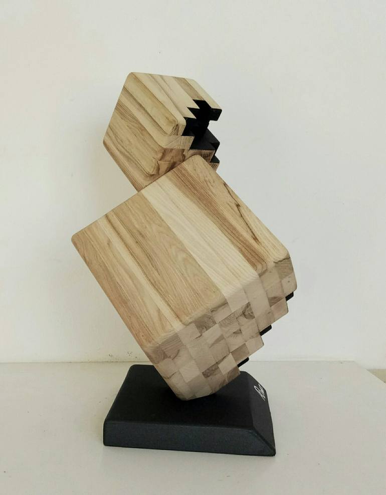 Original Abstract Sculpture by Anna e Daniele Beltrame - Sedie Rustiche di Beltrame Daniele snc