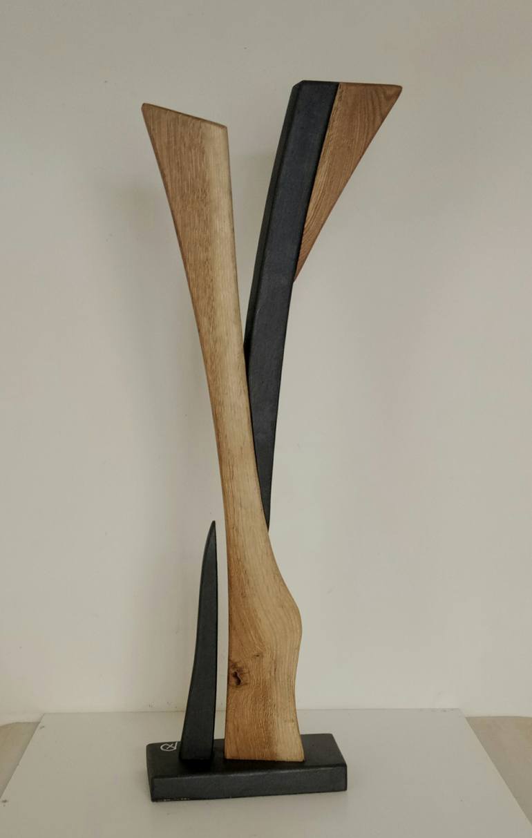 Original Abstract Sculpture by Anna E Daniele Beltrame - Sedie Rustiche Di Beltrame Daniele Snc