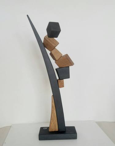 Original Conceptual Abstract Sculpture by Anna E Daniele Beltrame - Sedie Rustiche Di Beltrame Daniele Snc