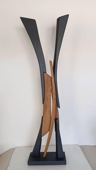 Original Conceptual Abstract Sculpture by Anna E Daniele Beltrame - Sedie Rustiche Di Beltrame Daniele Snc