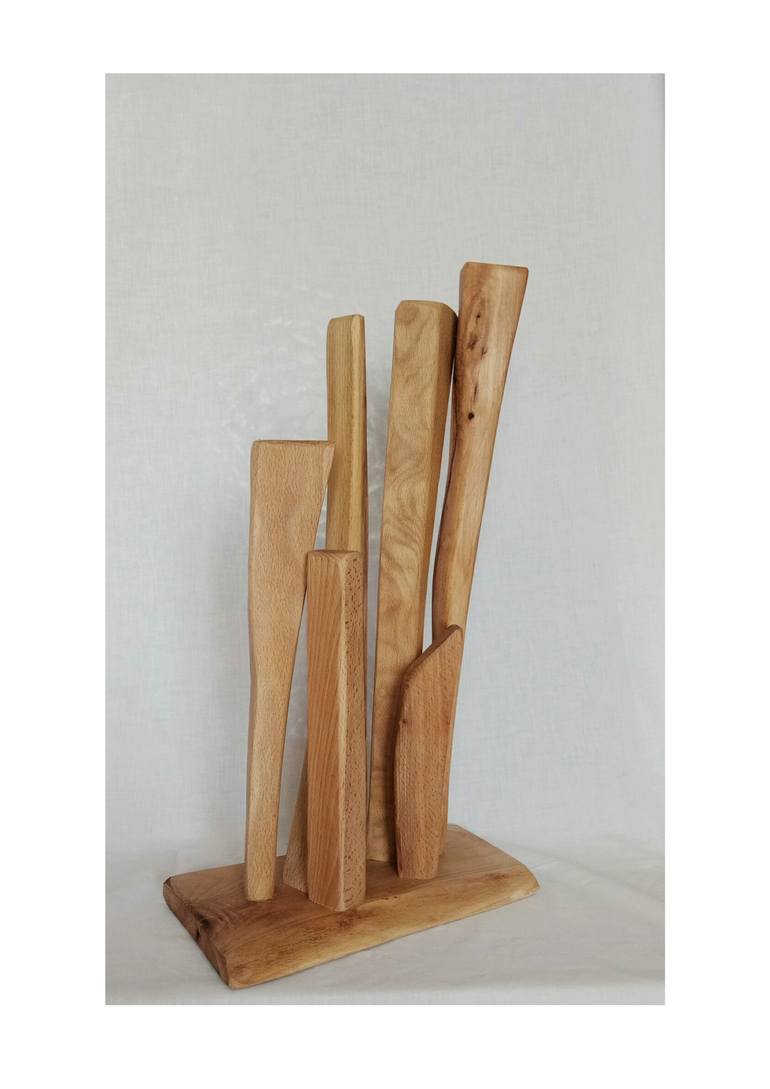 Original Abstract Sculpture by Anna e Daniele Beltrame - Sedie Rustiche di Beltrame Daniele snc