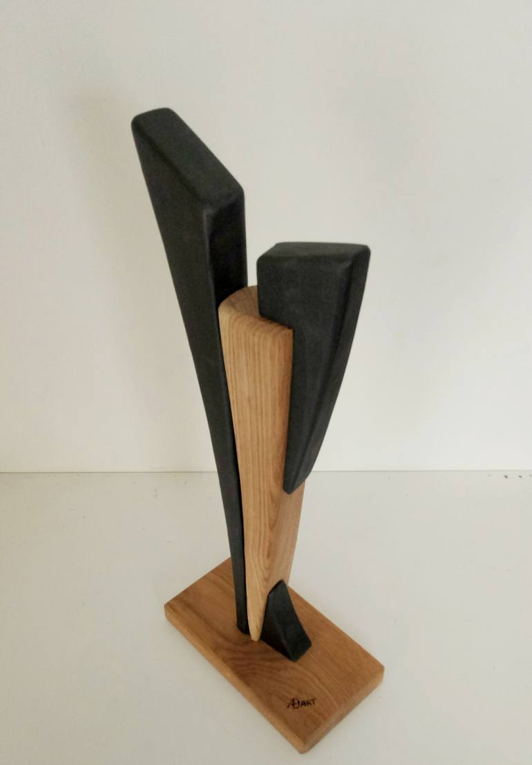 Original Abstract Sculpture by Anna e Daniele Beltrame - Sedie Rustiche di Beltrame Daniele snc