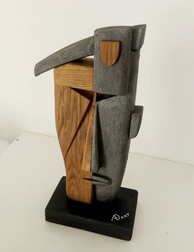 Original Conceptual Abstract Sculpture by Anna e Daniele Beltrame - Sedie Rustiche di Beltrame Daniele snc