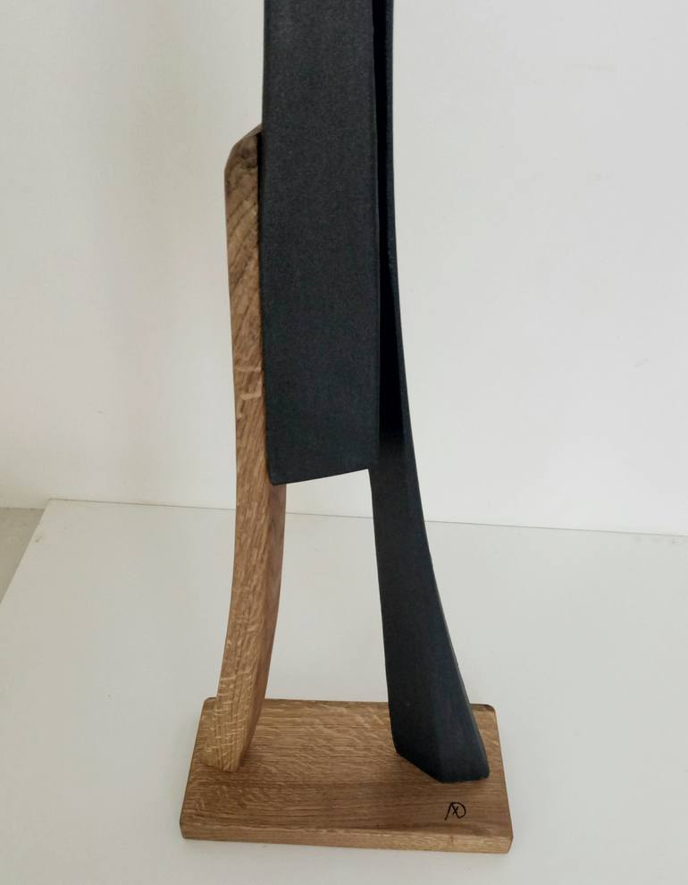 Original Modern Abstract Sculpture by Anna e Daniele Beltrame - Sedie Rustiche di Beltrame Daniele snc