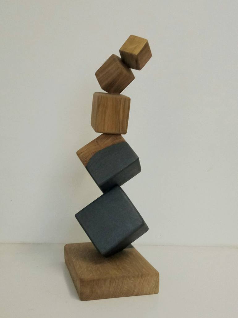 Original Conceptual Abstract Sculpture by Anna e Daniele Beltrame - Sedie Rustiche di Beltrame Daniele snc