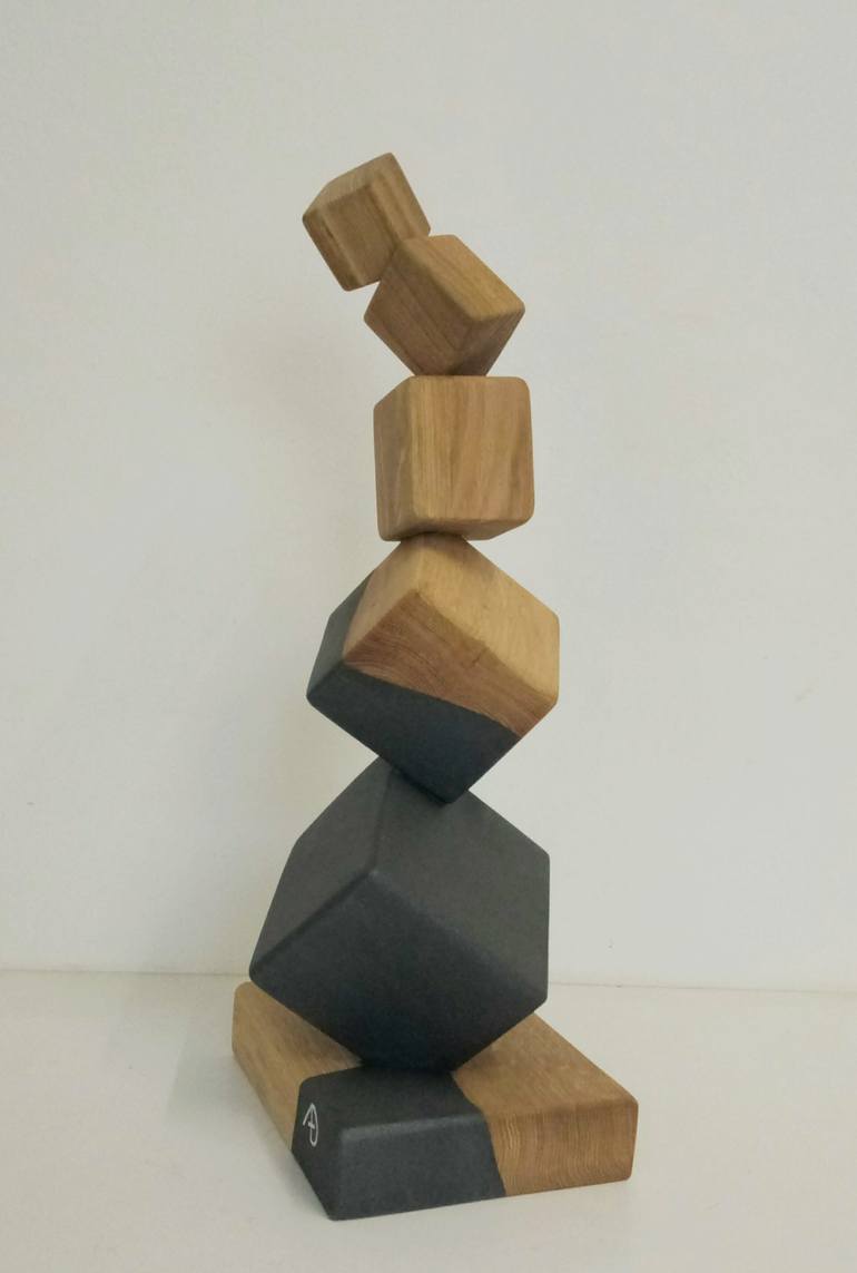 Original Conceptual Abstract Sculpture by Anna e Daniele Beltrame - Sedie Rustiche di Beltrame Daniele snc