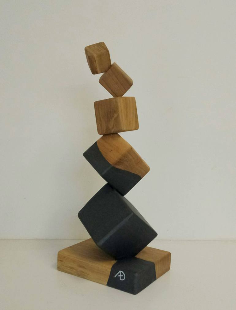 Original Conceptual Abstract Sculpture by Anna e Daniele Beltrame - Sedie Rustiche di Beltrame Daniele snc