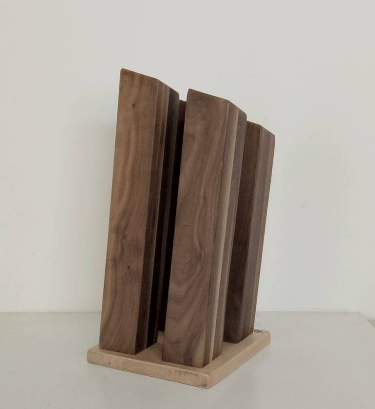 Original Conceptual Abstract Sculpture by Anna e Daniele Beltrame - Sedie Rustiche di Beltrame Daniele snc