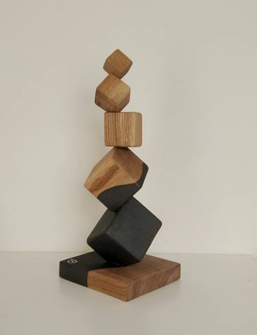 Original Conceptual Abstract Sculpture by Anna e Daniele Beltrame - Sedie Rustiche di Beltrame Daniele snc