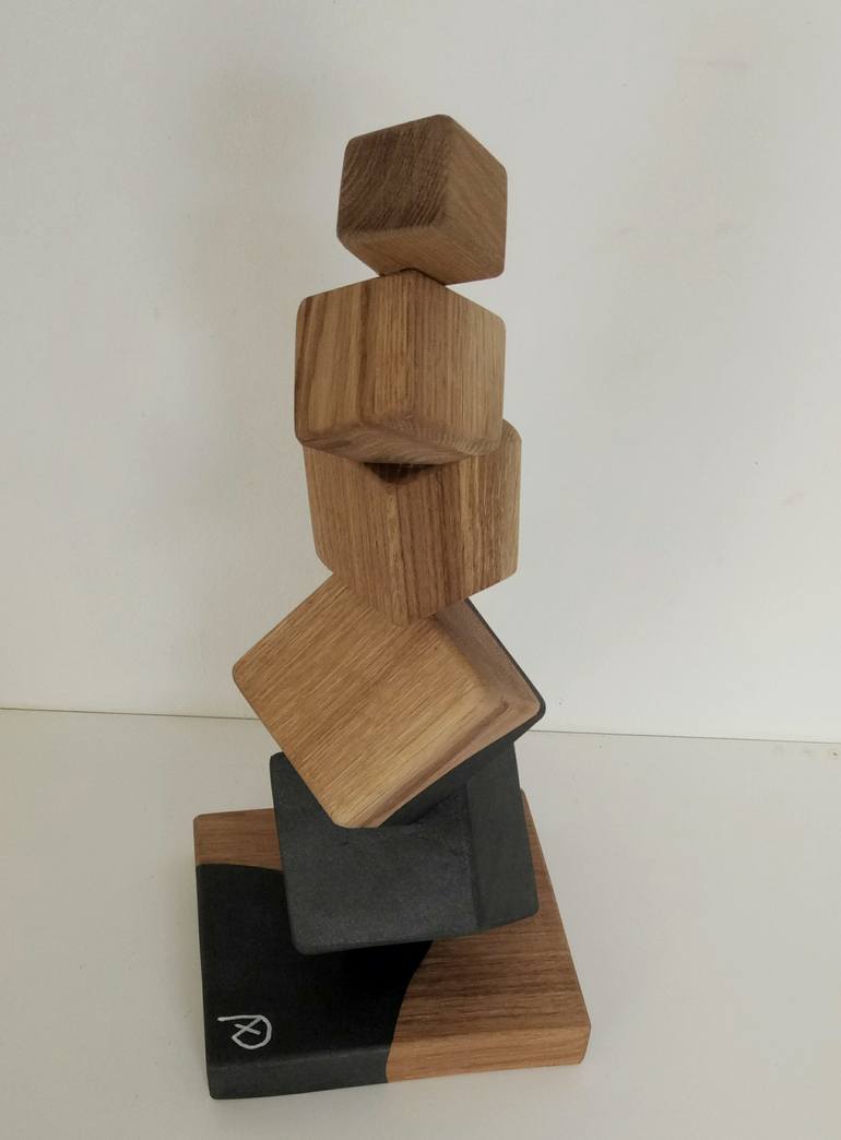 Original Conceptual Abstract Sculpture by Anna e Daniele Beltrame - Sedie Rustiche di Beltrame Daniele snc