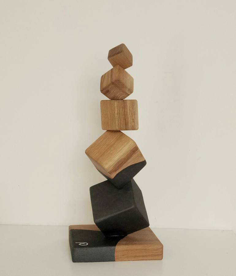 Original Conceptual Abstract Sculpture by Anna e Daniele Beltrame - Sedie Rustiche di Beltrame Daniele snc