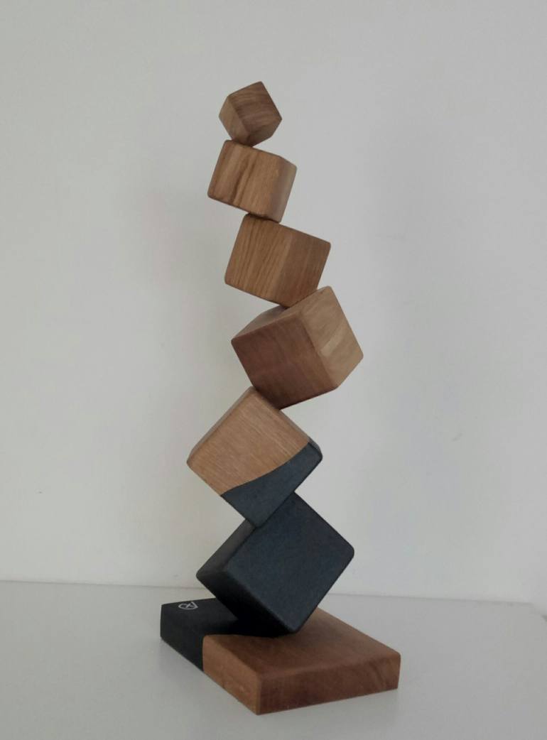 Original Conceptual Abstract Sculpture by Anna e Daniele Beltrame - Sedie Rustiche di Beltrame Daniele snc