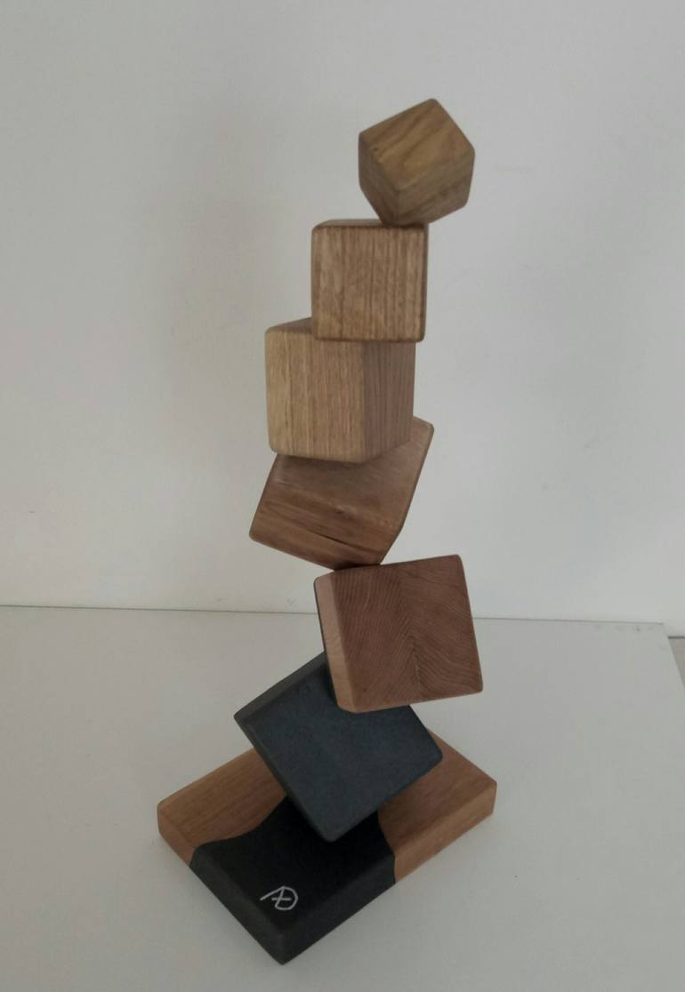 Original Conceptual Abstract Sculpture by Anna e Daniele Beltrame - Sedie Rustiche di Beltrame Daniele snc