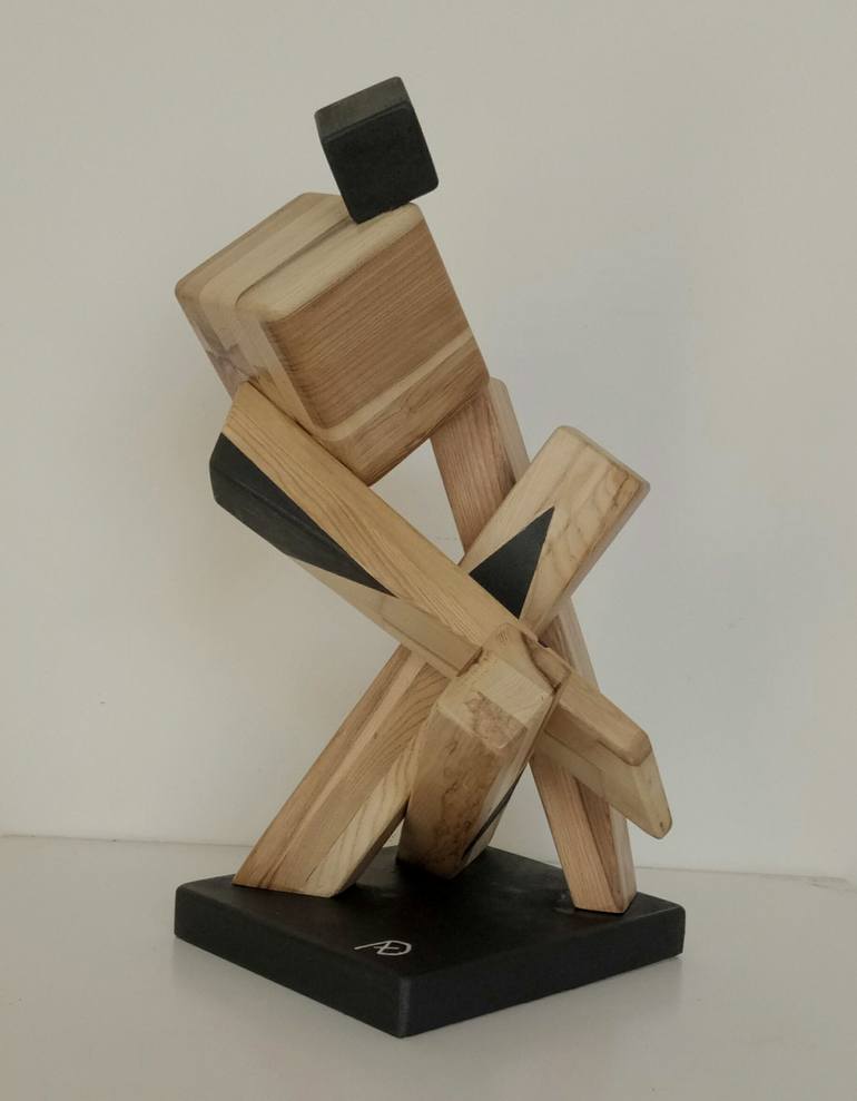 Original Abstract Sculpture by Anna e Daniele Beltrame - Sedie Rustiche di Beltrame Daniele snc