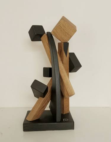 Original Abstract Sculpture by Anna e Daniele Beltrame - Sedie Rustiche di Beltrame Daniele snc