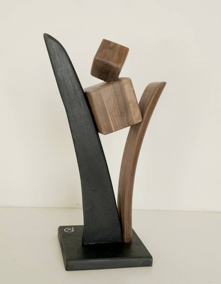 Original Abstract Sculpture by Anna e Daniele Beltrame - Sedie Rustiche di Beltrame Daniele snc