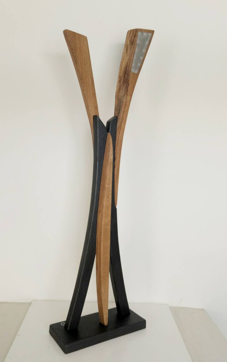 Original Abstract Sculpture by Anna E Daniele Beltrame - Sedie Rustiche Di Beltrame Daniele Snc