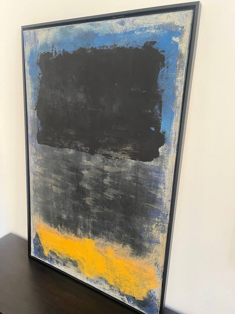 Original Abstract Expressionism Abstract Painting by Martin Marrone