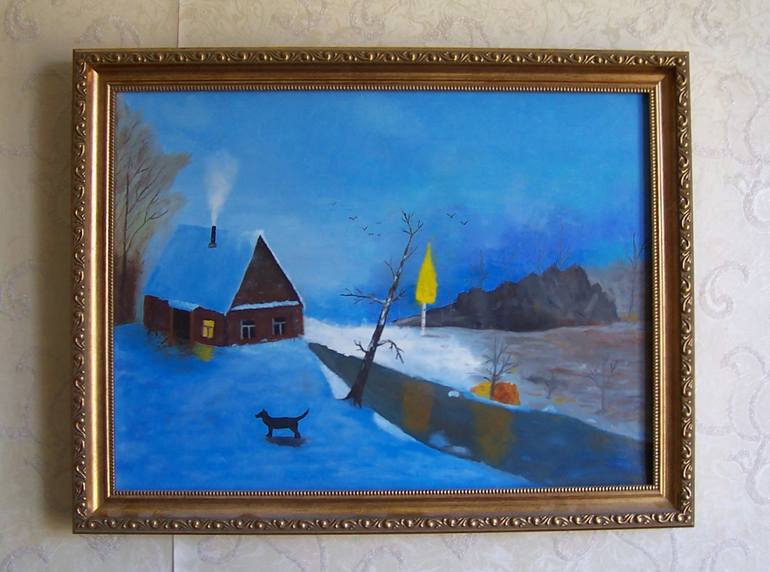 Original Fine Art Landscape Painting by Andrei B