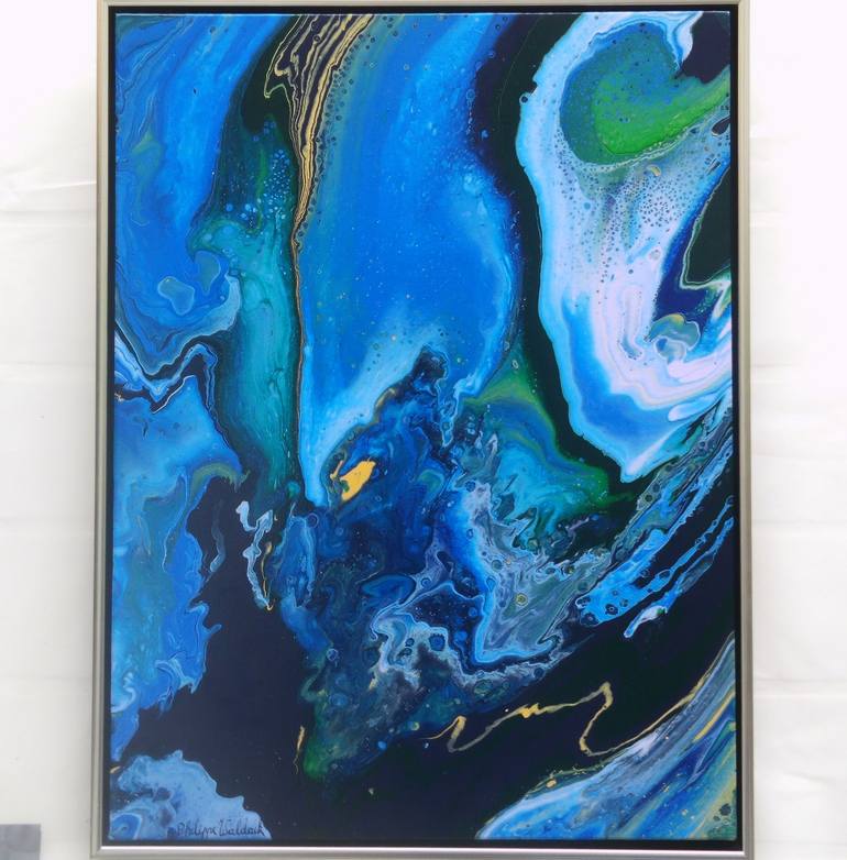 Original Expressionism Abstract Painting by Philippe Waldack
