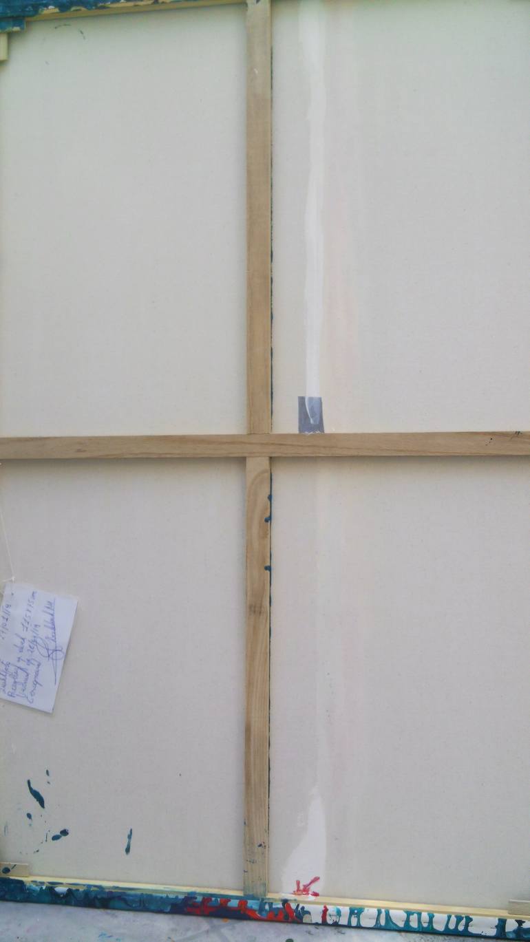 Original Abstract Painting by Philippe Waldack