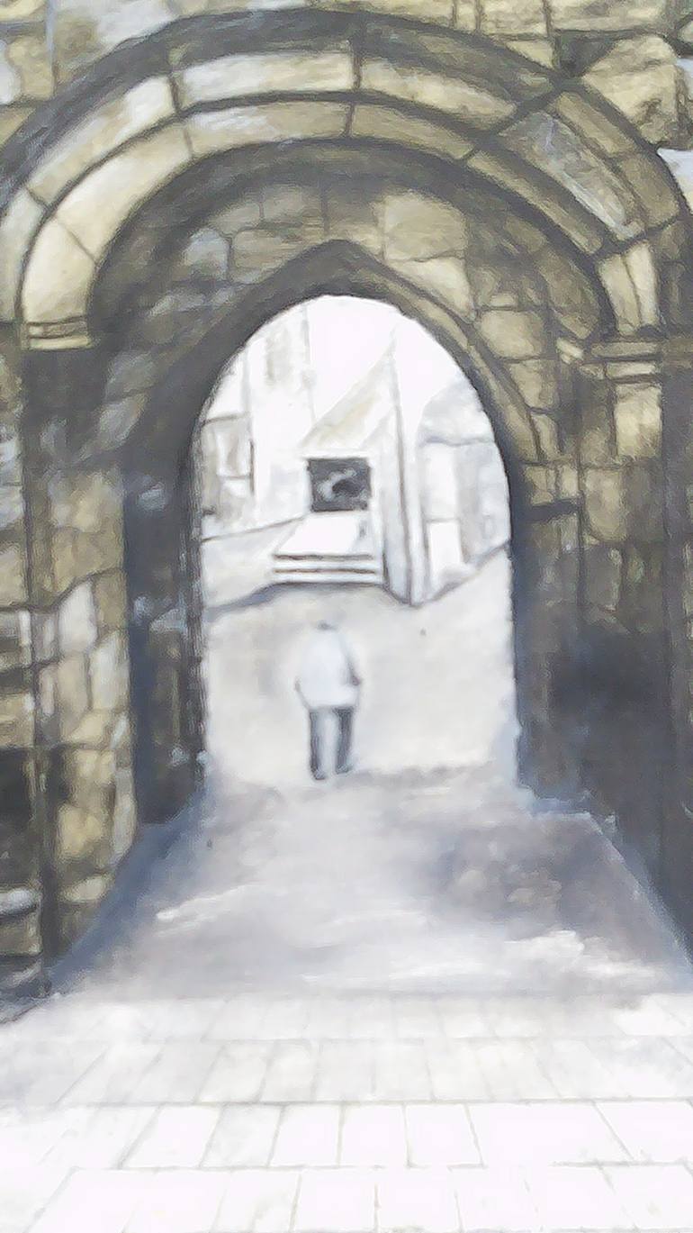 Original Impressionism Architecture Painting by Philippe Waldack