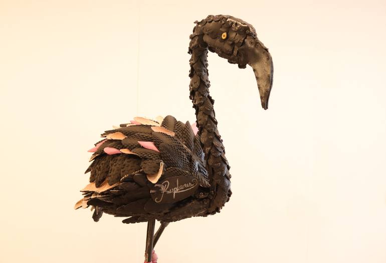 Original Art Deco Animal Sculpture by Jhon Anderson Renteria Lara