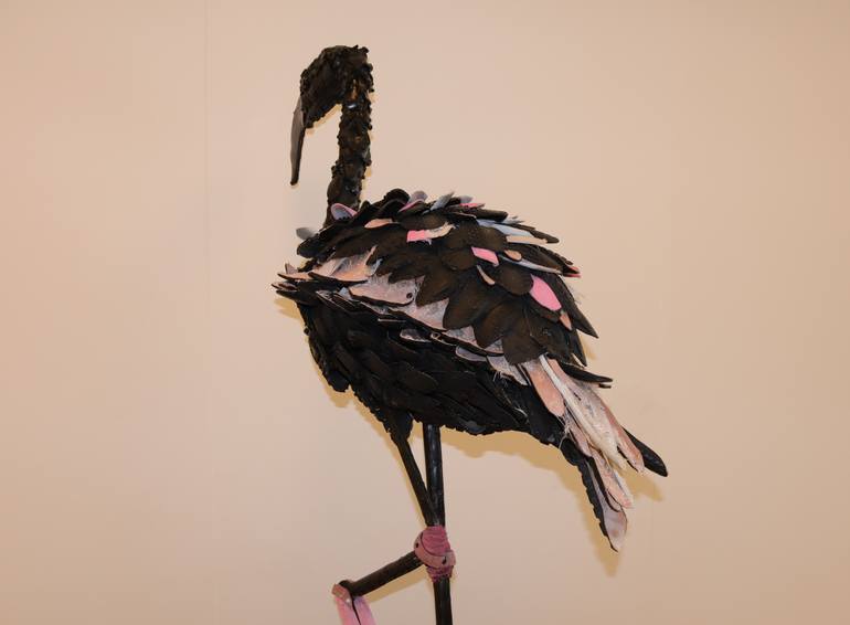 Original Art Deco Animal Sculpture by Jhon Anderson Renteria Lara