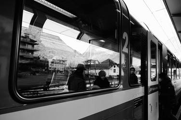 Radiography of a journey. Bernina Express Tirano to St. Moritz #1 thumb