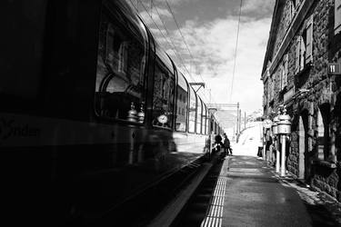 Original Train Photography by Elena Raceala